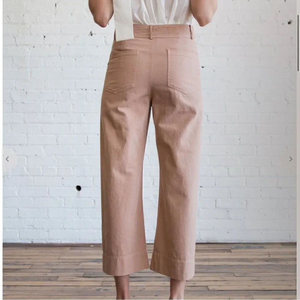 NWOT Apiece Apart Merida Cropped Cotton Pants
